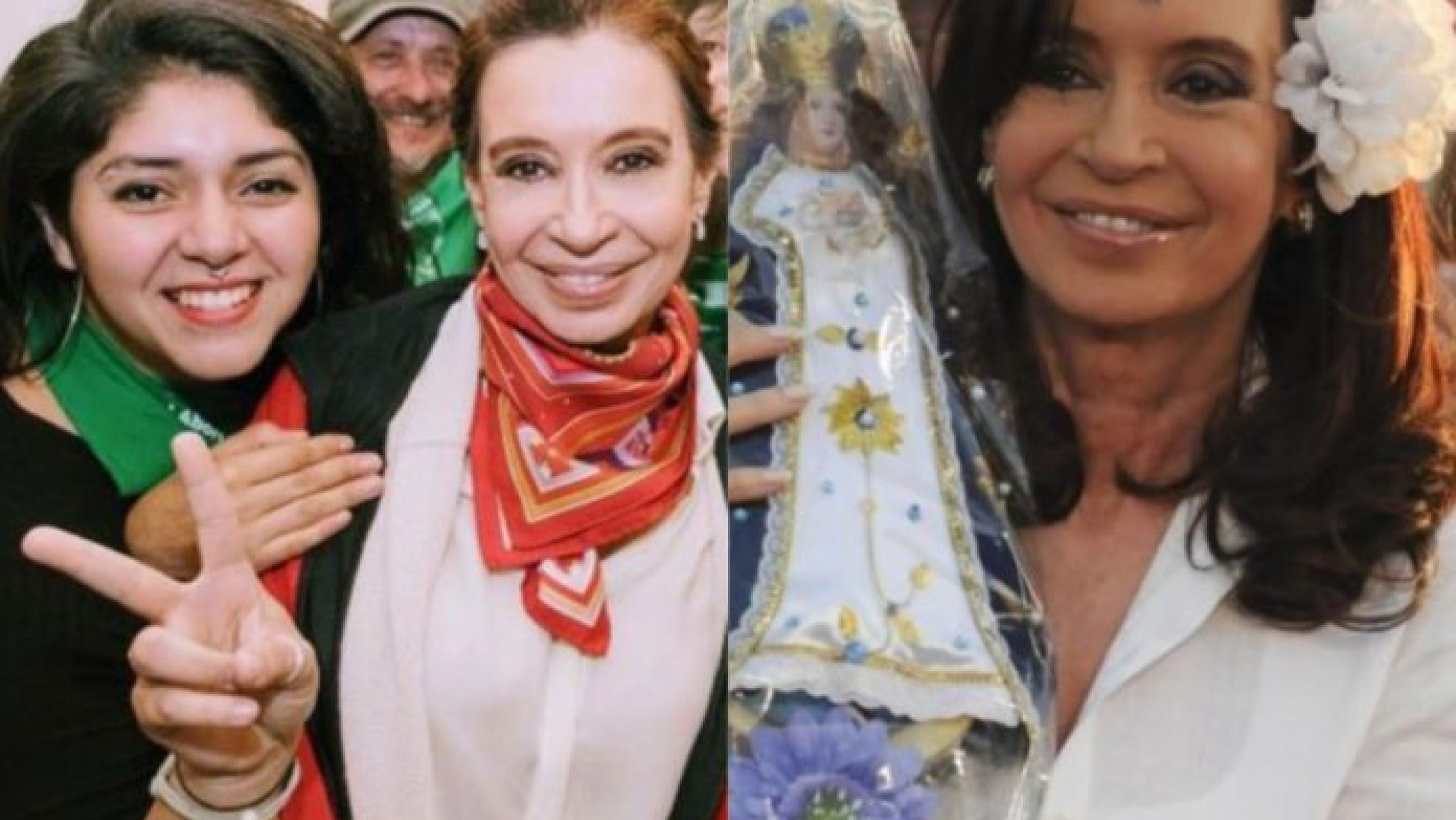 Cristina F. de Kirchner de la religiosa provida de antes, a la feminista empoderada de la actualidad